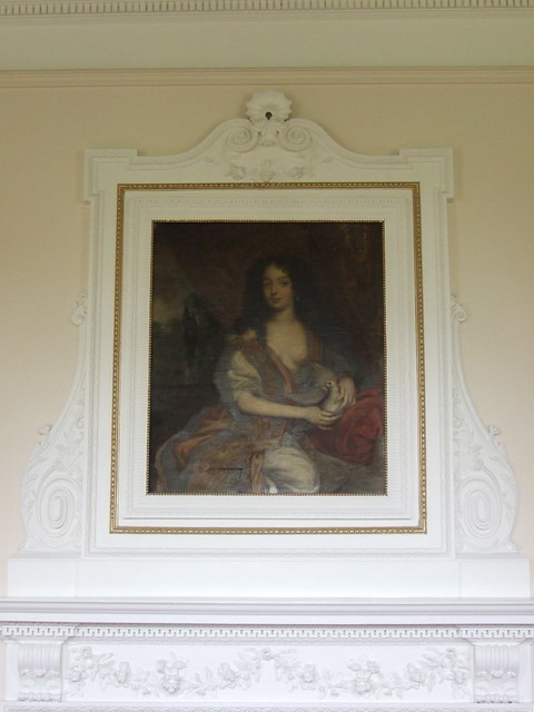 025 mad Duchess of Portsmouth  Louise de la Queroaille mistress Charles II 1673 attrib Henri Gascars Board Rm