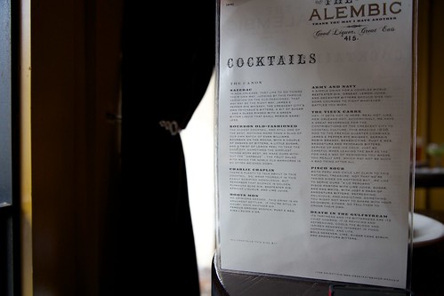 Alembic menu