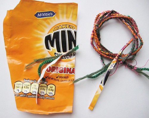 Chapter 5 - using a mini cheddar packet!