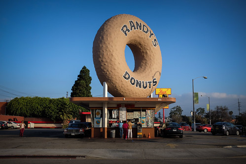 Randy's Donuts in Inglewood, Calif., near Los Angeles International Airport.