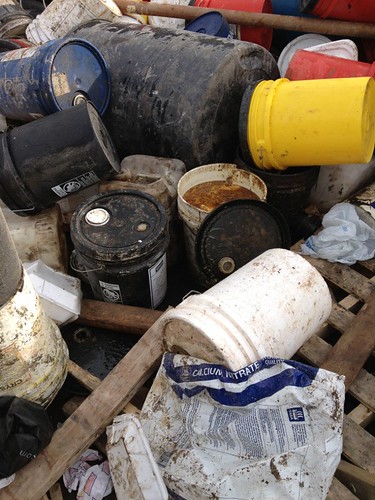 DRC Stated Toxic waste near frack site