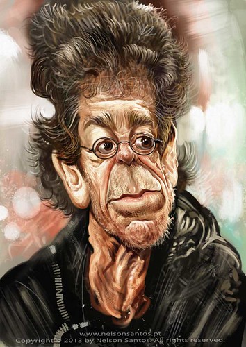 lou-reed-caricature-by-nelson-santos by caricaturas