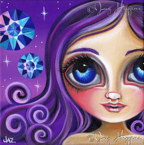 "Like A Diamond In The Sky" Painting by Jaz Higgins