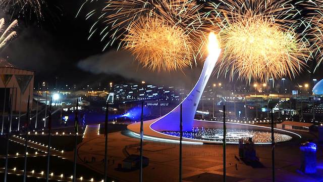 Closing ceremony 2014 Olympics