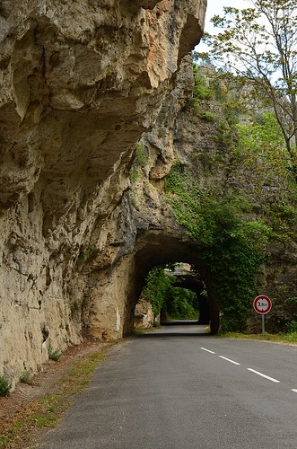 Driving at the Gorges du Tarn