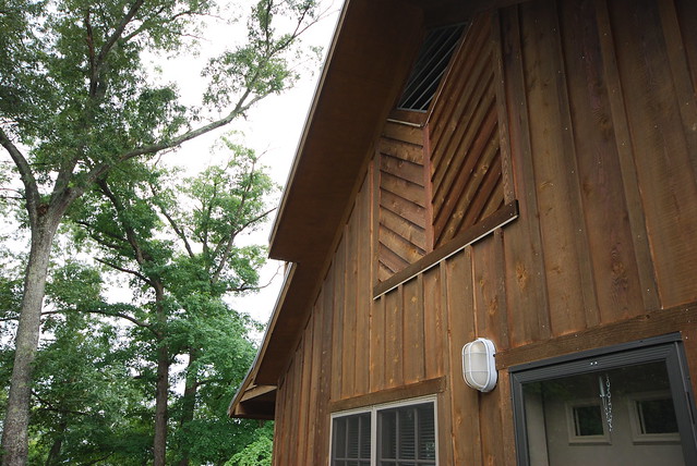 Cabin 4 at Occoneechee State Park is private and waterfront/waterview