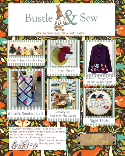Bustle & Sew Magazine October 2013