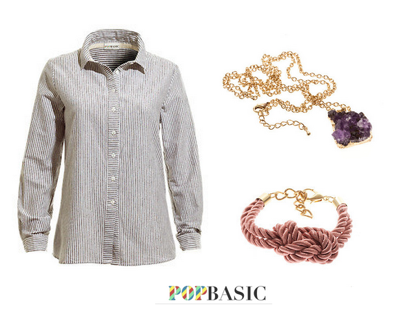 Popbasic, Lost, Microcollection, necklace, bracelet, shirt, review,
