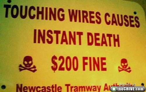 instant death $200 fine
