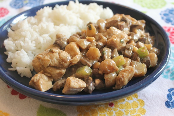 Ginger Chicken with Peanuts