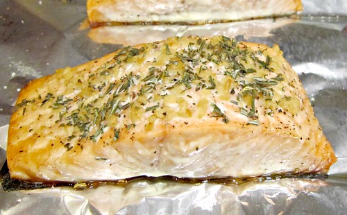 Rosemary-Garlic Salmon