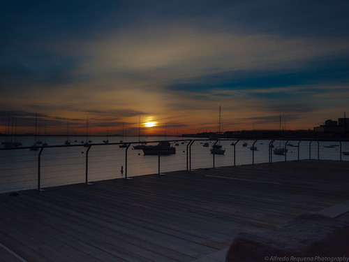 sunrise st Boston Harbor by Alfredo Requena Photography