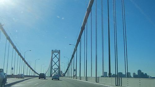 Bay Bridge - East Bay to SF, 22 December 2013 - 15