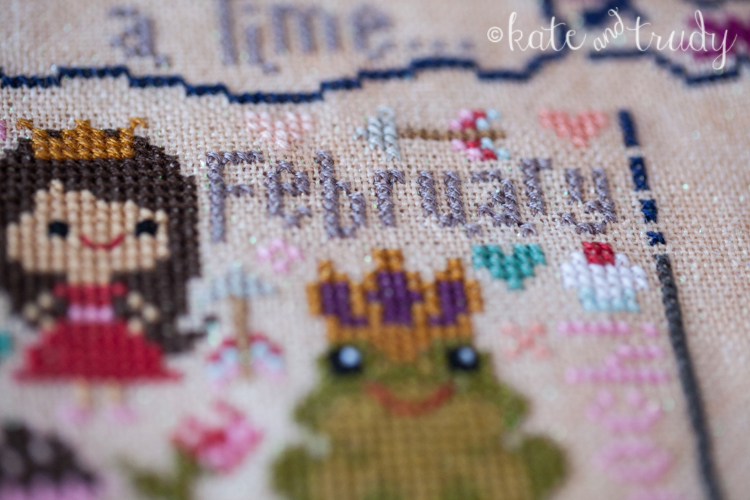 Once Upon a Time Sampler - February | www.kateandtrudy.com