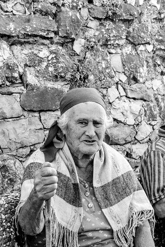 Old lady in Castelcivita by Davide Restivo
