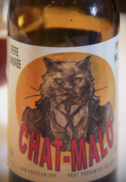 Brittany beer  "Chat-Malo"