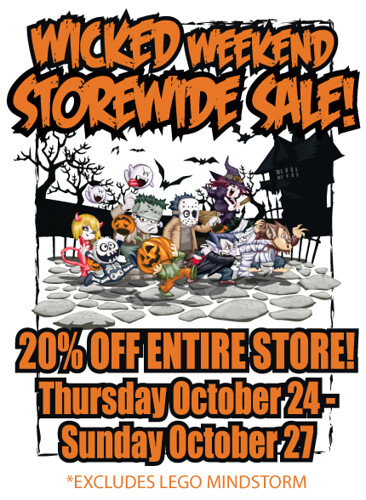Halloween store wide sale 2013