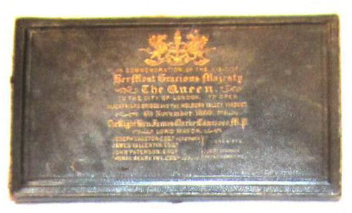 Blackfriar's Bridge medal box