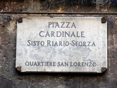 Napoli - Piazza Cardinale Sisto Riario Sforza