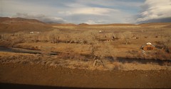 Nevada landscapes from the train