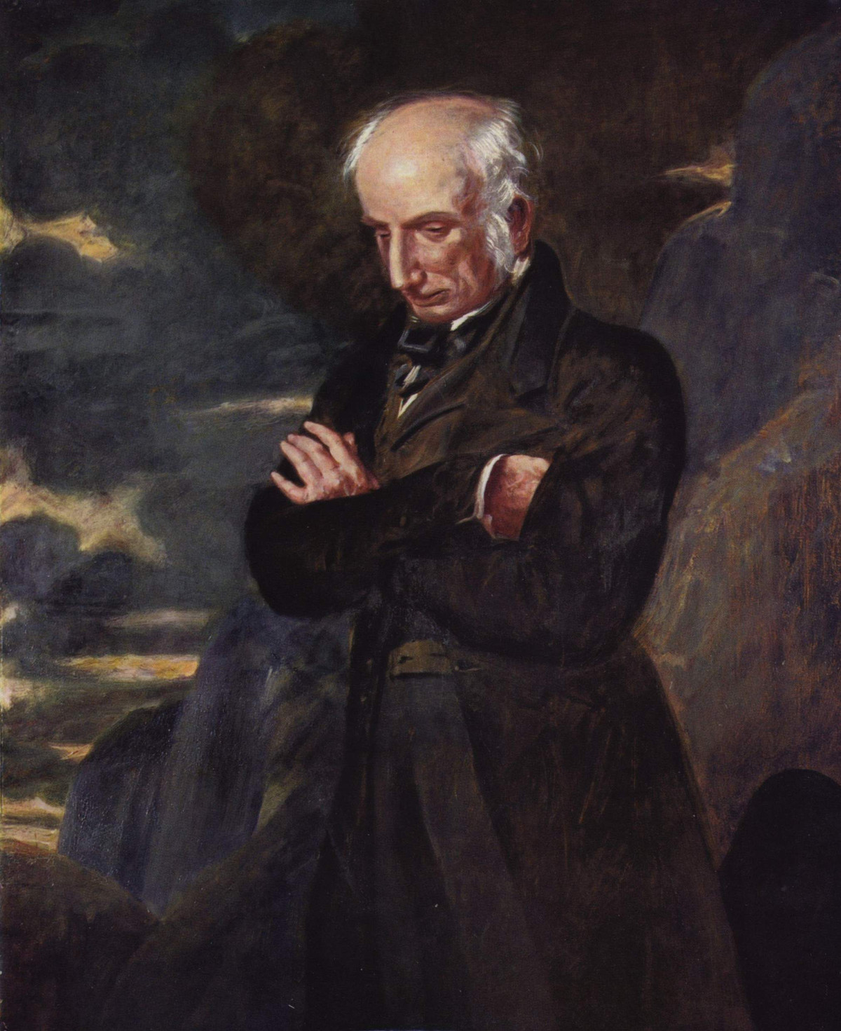 Portrait of William Wordsworth by Benjamin Robert, 1841