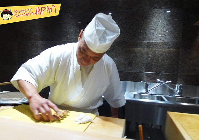 Sushi Chef YASUDA at work