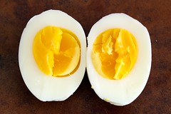 1-minute hard boiled egg