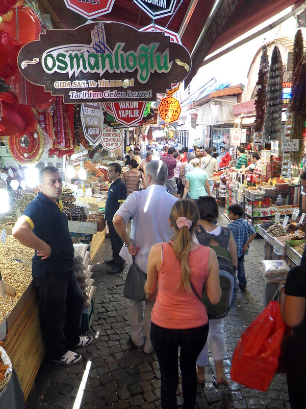 Bazar de las Especias, en Estambul.