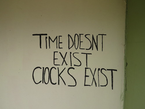 Time doesn't exist, clocks exist