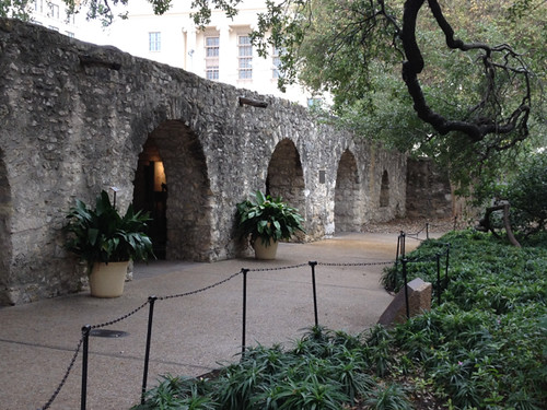 The Alamo barracks