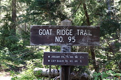 Goat Rocks Wilderness backpack trip, day 1, Goat Ridge to Hawkeye Point