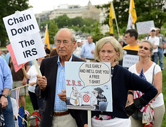 Tea Party IRS Rally In DC One