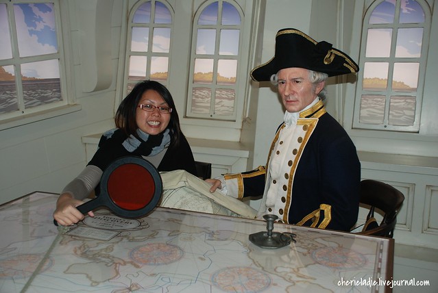 Captain Cook with Cindy