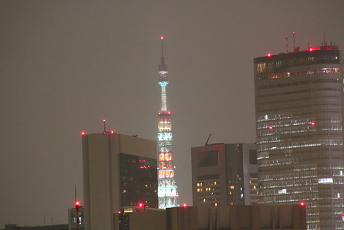 Night Tokyo Tower illumination EOS 70D ISO 3200
