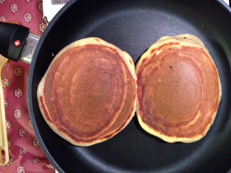 Cornmeal Sourdough Pancake