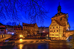 Bamberg - blaue Stunde