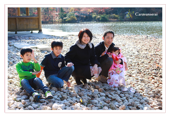 出張撮影　モリコロパーク　愛知県長久手市　公園　屋外　家族写真　子供写真　七五三