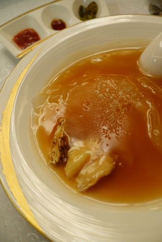 Braised Superior Bird’s Nest Broth with Crab Meat at Yan Ting, St. Regis Singapore