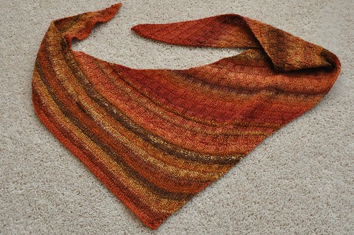 Handspun shawl