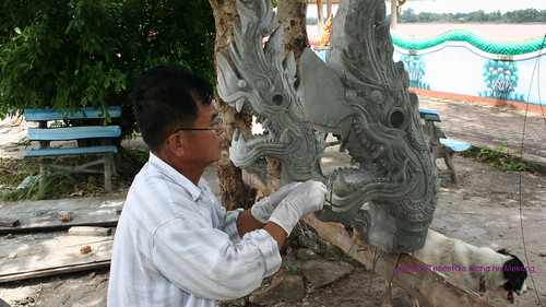 Birth of a Nagga(=mythological Mekong snake) (6) by tGENTeneeRke along the Mekong river