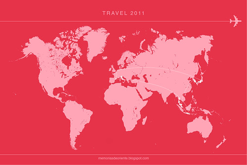 travelmap 2011