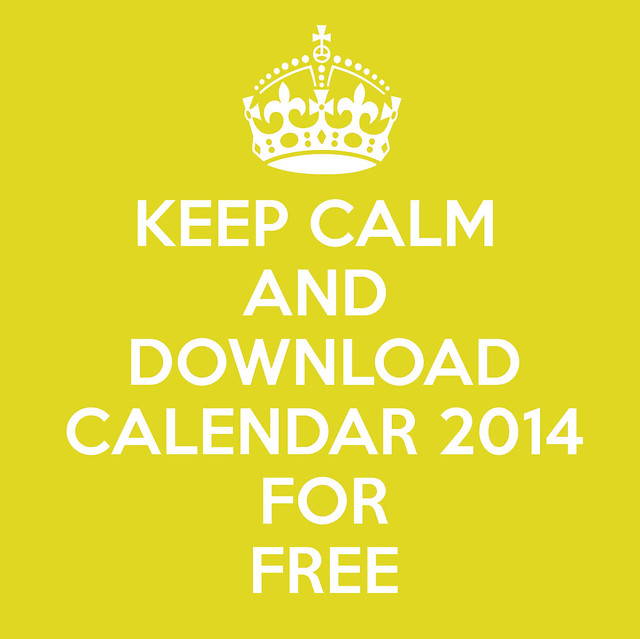 download calendar 2014 for free