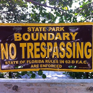 Still closed for concrete footbridge repair. Sad. #florida #betweenriverlagoon #artresidency