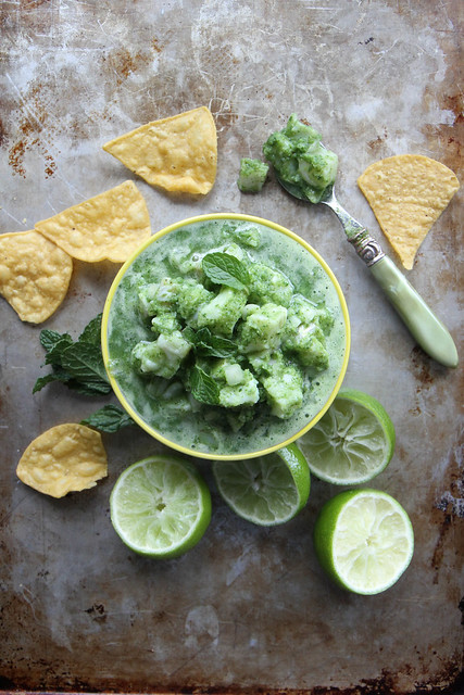 Mint and Lime Ceviche