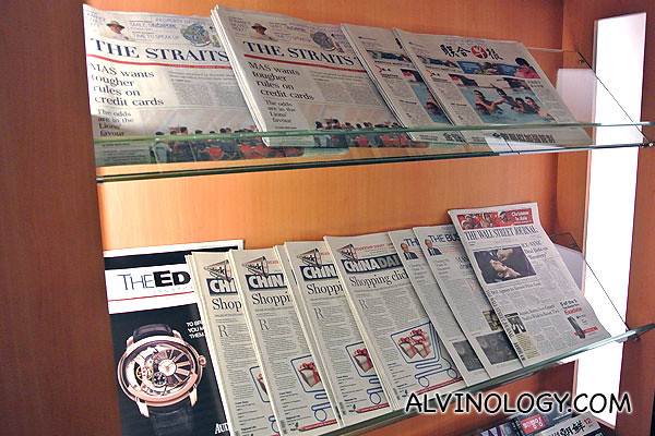 Newspapers rack 