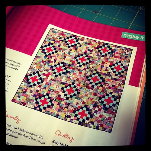 scrap vomit like this one from love quilting & patchwork!