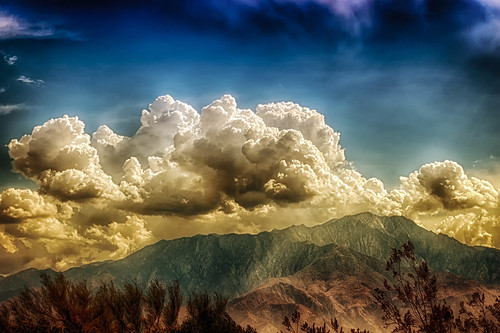 The Four Seasons Of Desert Clouds by hbmike2000