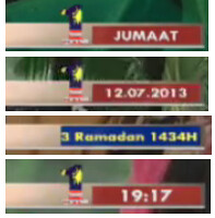 RTM TV1 Ramadan 1434H time banner 12-7-2013
