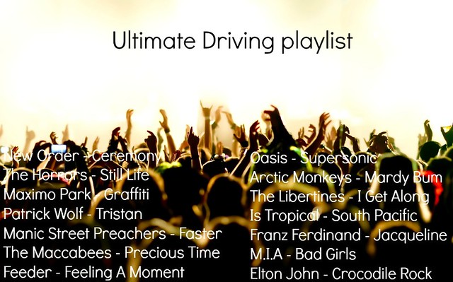 festival-crowd Ultimate driving playlist