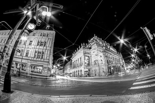 Prague night (8mm) by Zdenek Papes